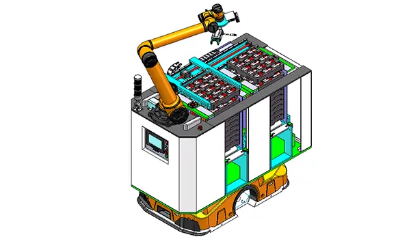 Composite Robot AGV Docking Transfer Cell cover image