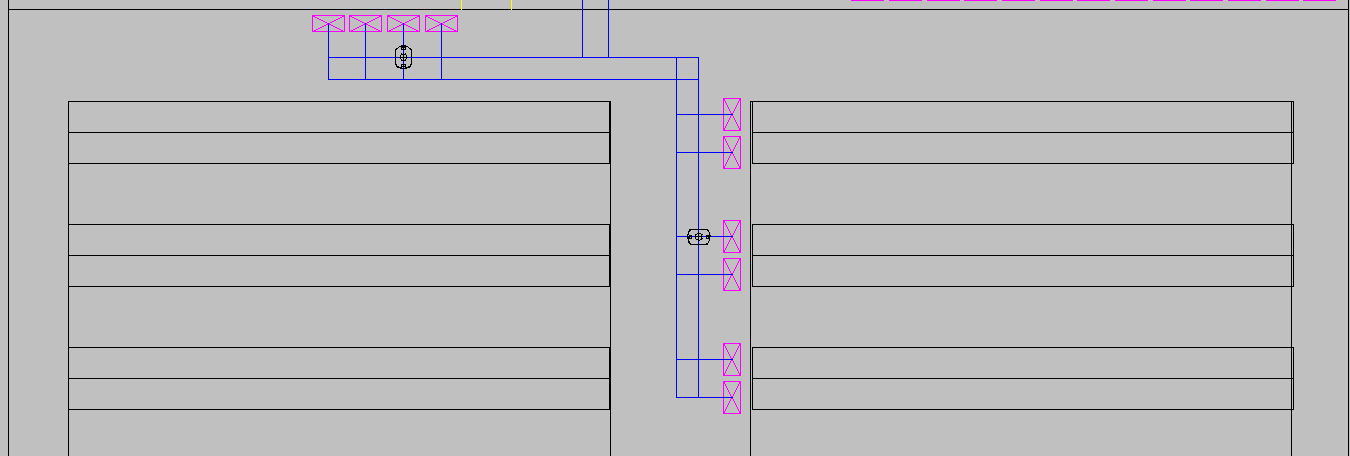 First-floor AGV route