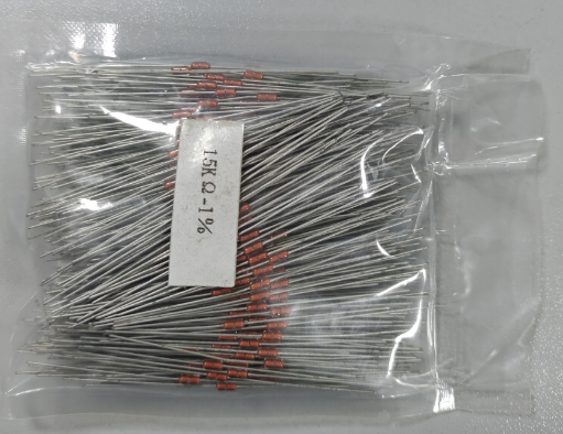 Resistor soldering section
